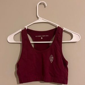 Descended from Odin sports bra